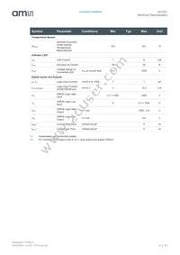 AS7221-BLGM Datasheet Page 11