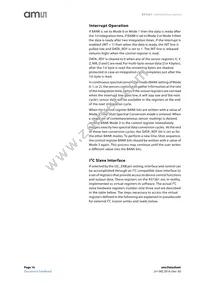 AS7261-BLGM Datasheet Page 16