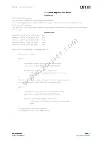 AS7262-BLGM Datasheet Page 19