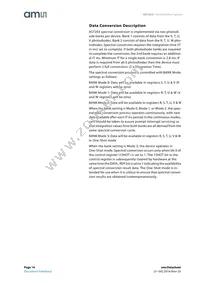 AS7263-BLGM Datasheet Page 14