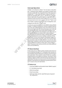 AS7263-BLGM Datasheet Page 17