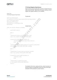 AS7263-BLGM Datasheet Page 20