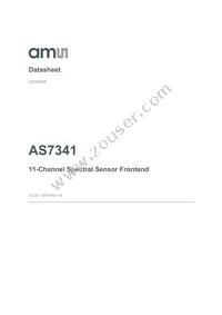 AS7341-DLGT Datasheet Cover