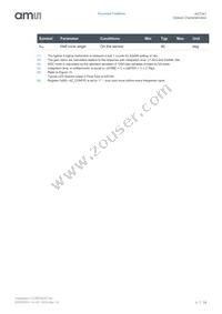 AS7341-DLGT Datasheet Page 14