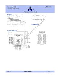 AS7C1024C-12JINTR Datasheet Cover