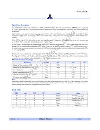 AS7C1024C-12JINTR Datasheet Page 2