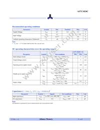 AS7C1024C-12JINTR Datasheet Page 3