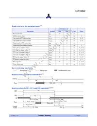 AS7C1024C-12JINTR Datasheet Page 4