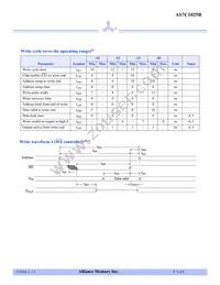 AS7C1025B-15JIN Datasheet Page 5