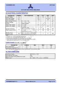AS7C164A-15JCNTR Datasheet Page 3