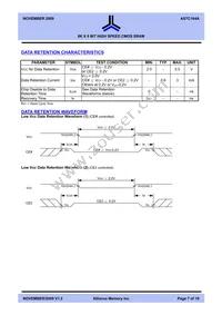 AS7C164A-15JCNTR Datasheet Page 7