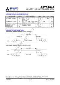AS7C164A-15PIN Datasheet Page 8