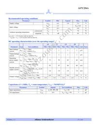 AS7C256A-20TIN Datasheet Page 3