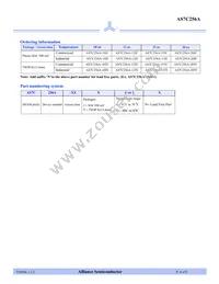 AS7C256A-20TIN Datasheet Page 8