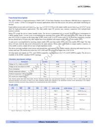 AS7C32098A-20TIN Datasheet Page 2