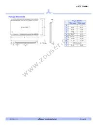 AS7C32098A-20TIN Datasheet Page 8