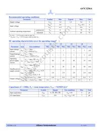 AS7C3256A-20TIN Datasheet Page 3