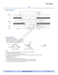 AS7C34098A-20TIN Datasheet Page 7