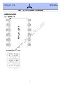 AS7C38096A-10BIN Datasheet Page 3