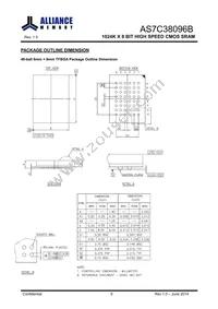 AS7C38096B-10BIN Datasheet Page 10