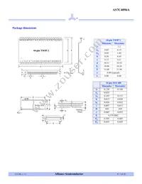AS7C4096A-20TIN Datasheet Page 7