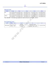 AS7C4098A-20TIN Datasheet Page 9