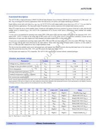 AS7C513B-15JCN Datasheet Page 2