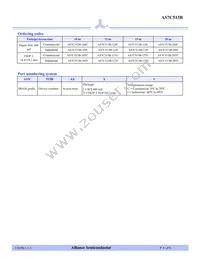AS7C513B-15JCN Datasheet Page 8