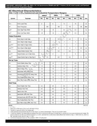 AS8C403601-QC166N Datasheet Page 14