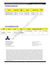 AS8C403625-QC75N Datasheet Page 19