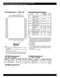 AS8C803625A-QC75N Datasheet Page 6