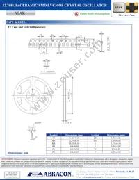 ASAK2-32.768KHZ-LR-T Datasheet Page 3