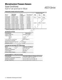 ASCX15DN-90 Datasheet Page 2