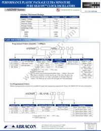 ASDMPLV-212.500MHZ-LR-T Datasheet Page 3