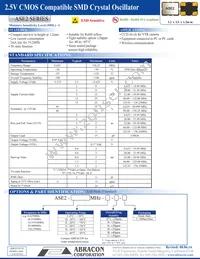 ASE2-60.000MHZ-ET Datasheet Cover