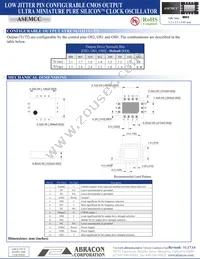 ASEMCC2-ZR Datasheet Page 3