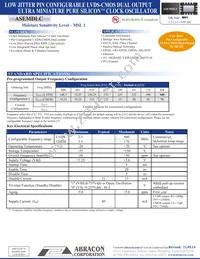 ASEMDLC-LR Datasheet Cover