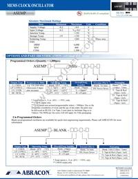 ASEMPLV-ADAPTER-KIT Datasheet Page 3