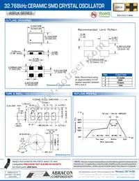 ASFLK-32.768KHZ-LJ-T Datasheet Page 2