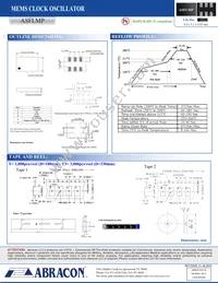 ASFLMPLP-25.000MHZ-C-T Datasheet Page 6
