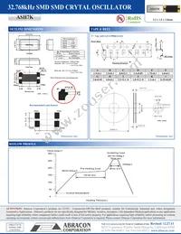 ASH7K-32.768KHZ-T Datasheet Page 2