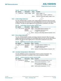 ASL1500SHNY Datasheet Page 17