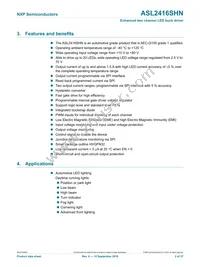 ASL2416SHNY Datasheet Page 2