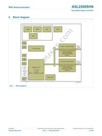 ASL2500SHNY Datasheet Page 3