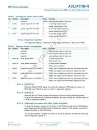 ASL3417SHNY Datasheet Page 17