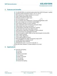 ASL4501SHNY Datasheet Page 2