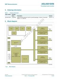 ASL4501SHNY Datasheet Page 3