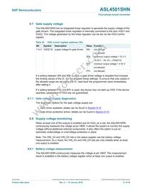 ASL4501SHNY Datasheet Page 21