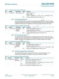 ASL4501SHNY Datasheet Page 22