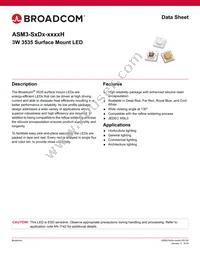 ASM3-S3D0-ALN0H Datasheet Cover